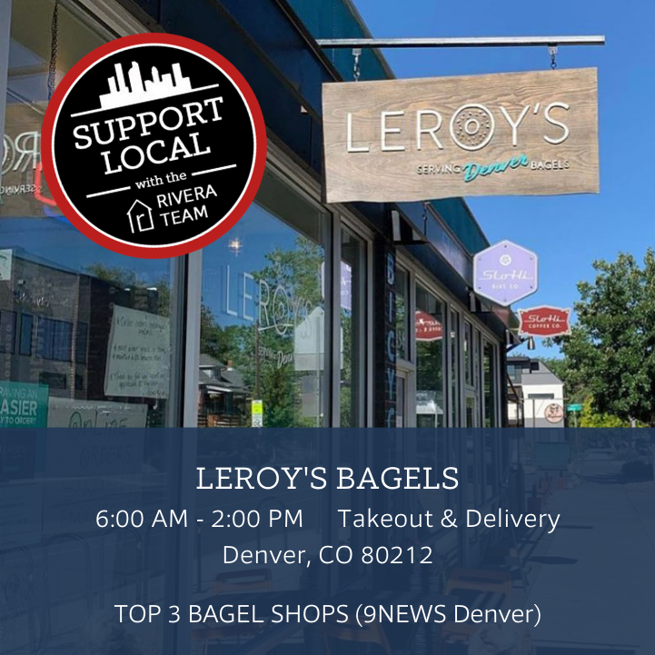 Support Local: Leroy's Bagels