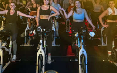 Our Spin Class was on FIRE!