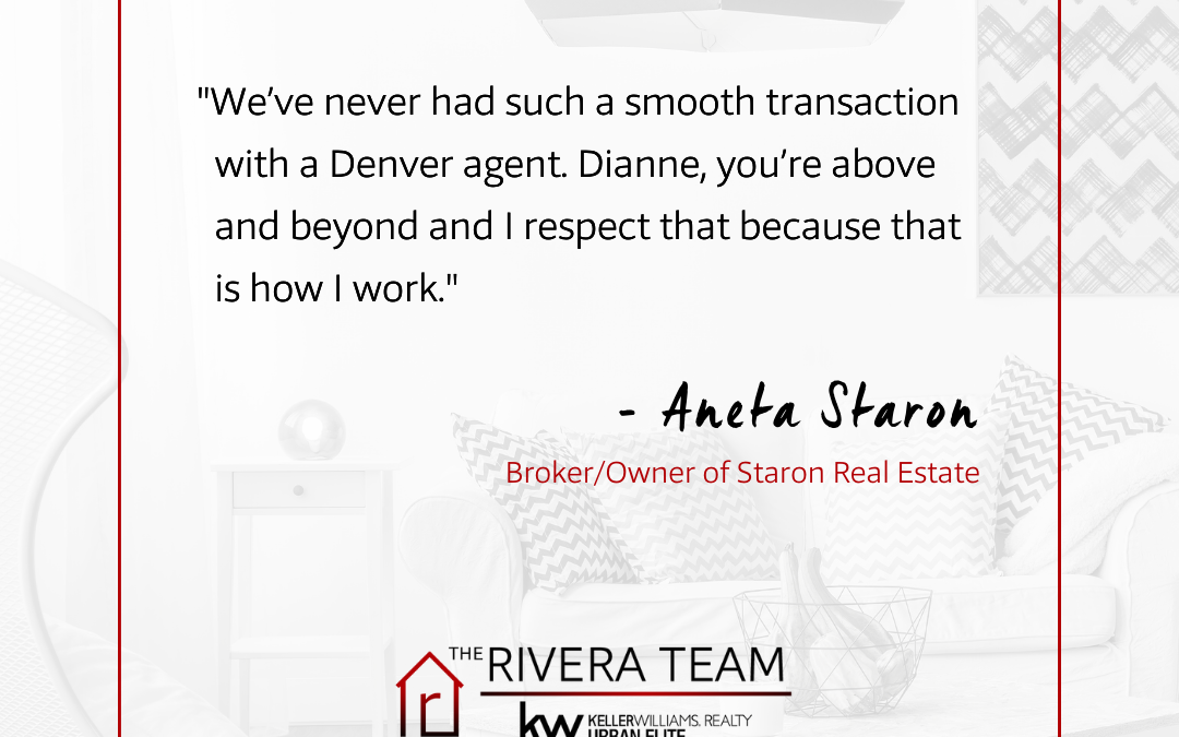 Aneta: We’ve never had such a smooth transaction with a Denver agent.