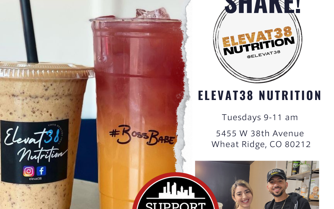 Support Local: Elevat38 Nutrition at  https://www.instagram.com/elevat38/